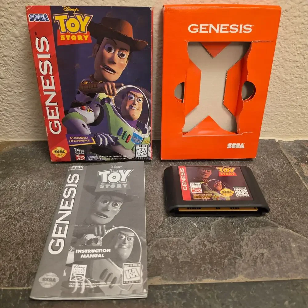 Game - Toy Story (CIB) - Genesis - Sega - Disney